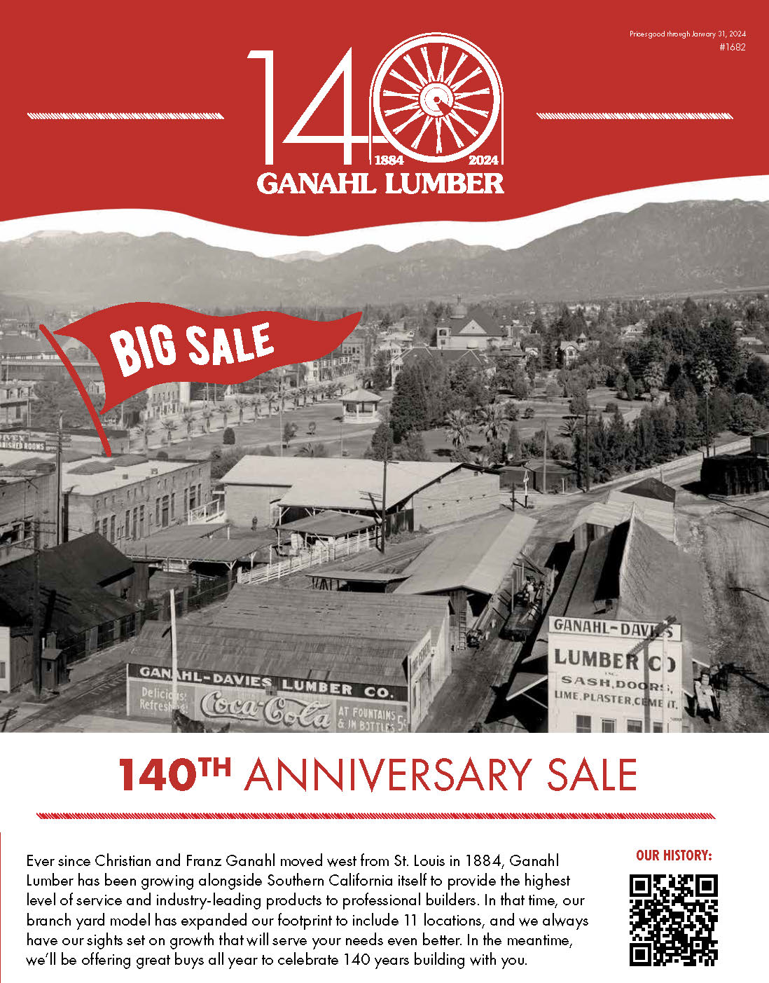 Ganahl Lumber Monthly Specials